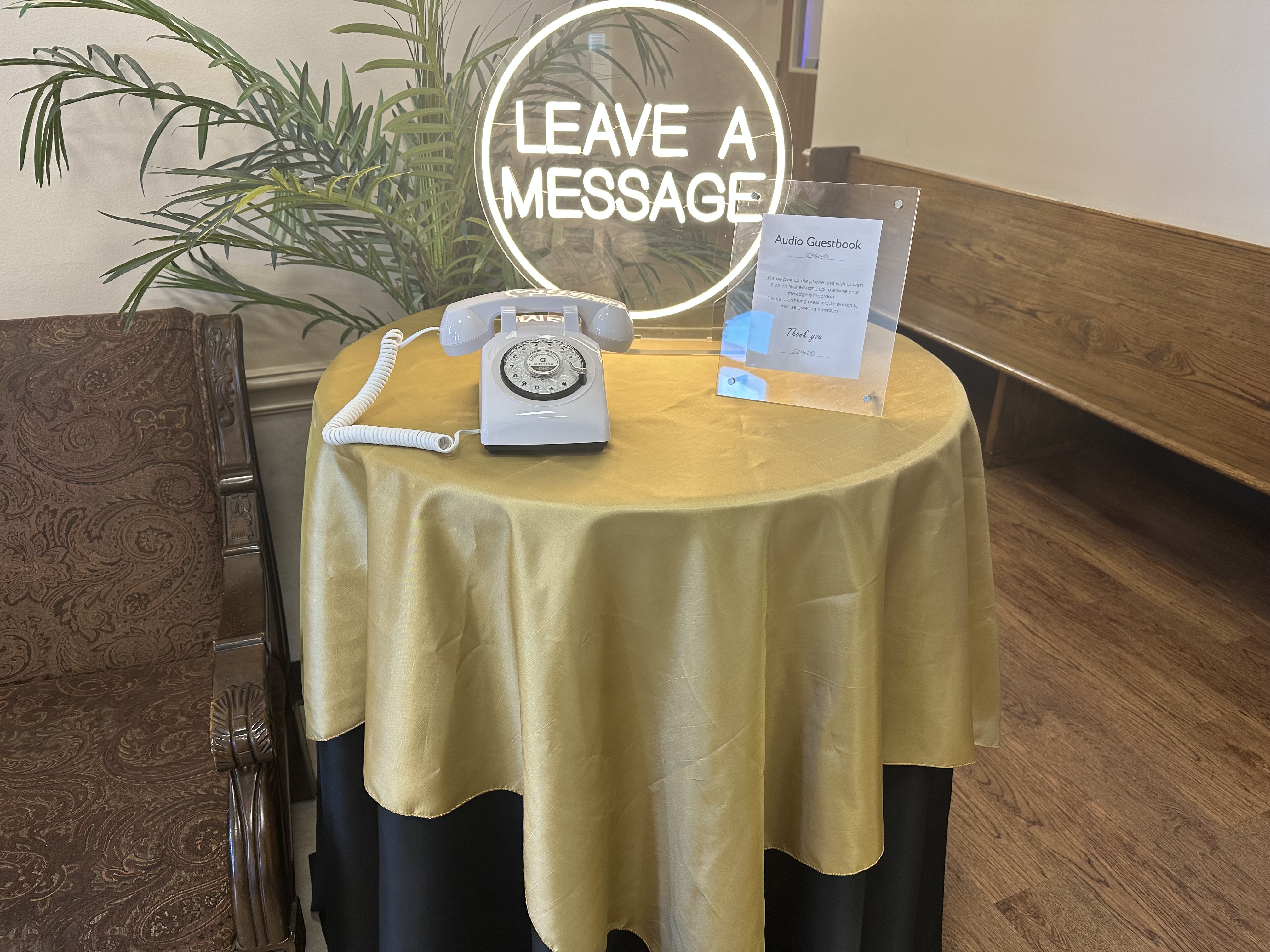 Birthday party photo booth fun